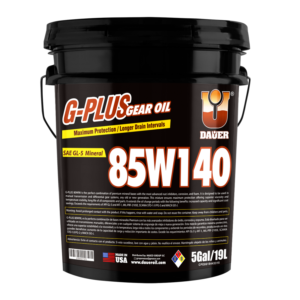 G-Plus 85W140 GL-5 Mineral